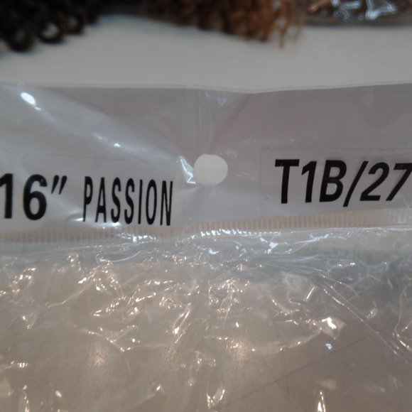 Passion Twist Hair 16 Inch Water Wave Hair Extensions With Hook Brand New In Pkg main image 7